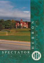 1995 Hebron Academy Yearbook from Hebron, Maine cover image