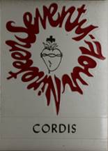 1974 Sacred Heart High School Yearbook from Muenster, Texas cover image