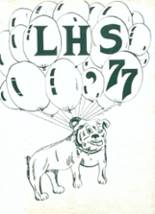 Lindenhurst High School 1977 yearbook cover photo