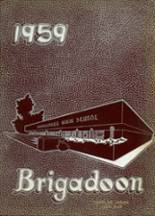 Highlands High School 1959 yearbook cover photo