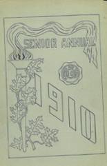 1910 Plymouth High School Yearbook from Plymouth, Indiana cover image
