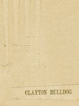 Clayton High School 1961 yearbook cover photo