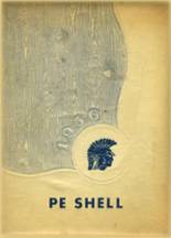 Pe Ell High School 1956 yearbook cover photo