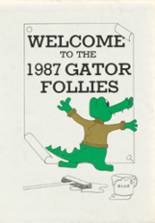 1987 Gatewood High School Yearbook from Eatonton, Georgia cover image