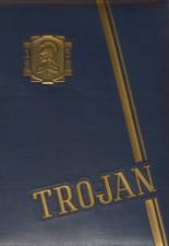 Troy High School 1950 yearbook cover photo
