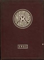 Manual High School 1931 yearbook cover photo