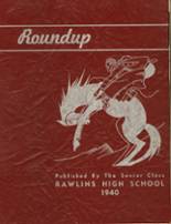 1940 Rawlins High School Yearbook from Rawlins, Wyoming cover image