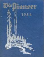 Sevastopol High School 1954 yearbook cover photo