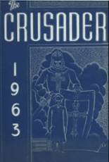 1963 Notre Dame High School Yearbook from Fitchburg, Massachusetts cover image