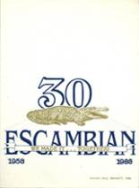 Escambia High School 1988 yearbook cover photo