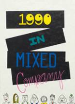 Chesaning Union High School 1990 yearbook cover photo