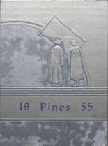 Pine Bluffs High School 1955 yearbook cover photo