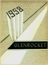 Glenrock High School 1958 yearbook cover photo