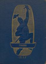 Bokoshe High School 1949 yearbook cover photo