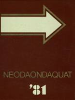Irondequoit High School 1981 yearbook cover photo