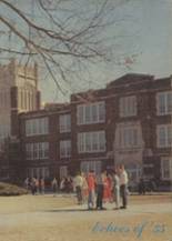 Wichita High School 1955 yearbook cover photo
