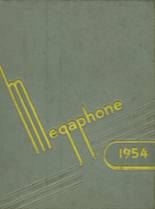 Waukesha High School (thru 1974) 1954 yearbook cover photo