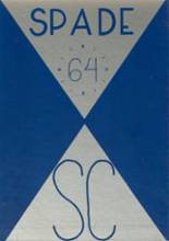 Sandy Creek High School 1964 yearbook cover photo