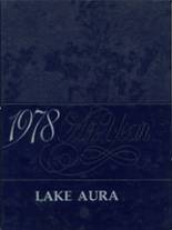Lake High School 1978 yearbook cover photo