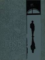 West Bend High School 1970 yearbook cover photo