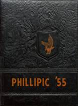 1955 Phillips High School Yearbook from Phillips, Texas cover image