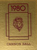 1980 Cannon County High School Yearbook from Woodbury, Tennessee cover image