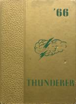 Pius X High School 1966 yearbook cover photo