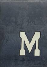 Midlothian High School 1954 yearbook cover photo