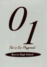 Reeves High School 2001 yearbook cover photo