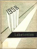 Laketon High School 1958 yearbook cover photo