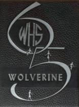 Wilber-Clatonia High School 1965 yearbook cover photo