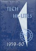 Houston Technical Institute High School 1960 yearbook cover photo