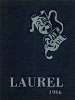 Laurel Valley High School 1966 yearbook cover photo