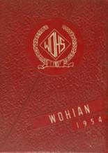 White Oak High School 1954 yearbook cover photo