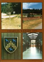 Charles Wright Academy 1977 yearbook cover photo