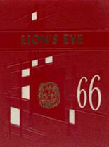 Lisbon High School 1966 yearbook cover photo