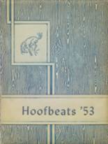 Floyd High School 1953 yearbook cover photo