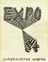Expo High School 1984 yearbook cover photo