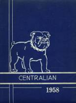 Kingston Union High School 1958 yearbook cover photo