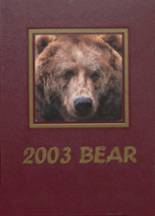 2003 White County Central High School Yearbook from Judsonia, Arkansas cover image