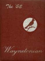 1968 Wayne County High School Yearbook from Monticello, Kentucky cover image