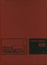 West High School 1968 yearbook cover photo