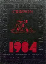 Edgerton High School 1984 yearbook cover photo