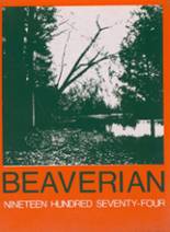 Beaver River Central High School 1974 yearbook cover photo