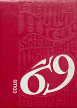 Colusa High School 1969 yearbook cover photo