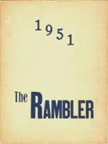 Kennebunk High School 1951 yearbook cover photo