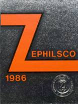 Zephyrhills High School 1986 yearbook cover photo