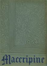 South Edgecombe High School 1954 yearbook cover photo