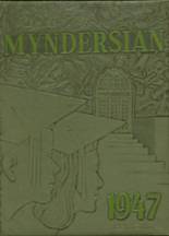Mynderse Academy 1947 yearbook cover photo