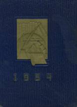 Tri-City High School 1954 yearbook cover photo